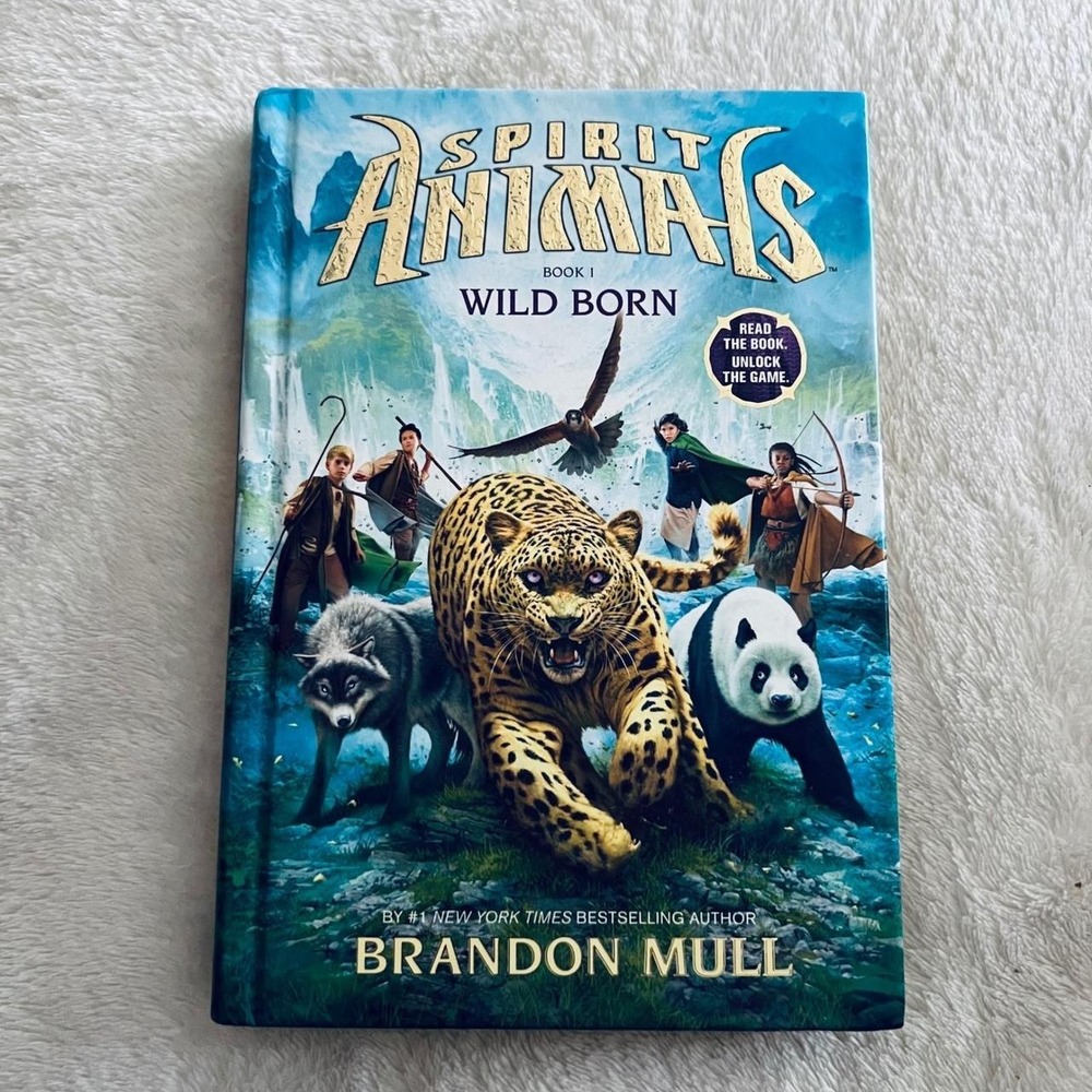 Spirit Animals Book 1 Wild Born Brandon Mull Hardcover Scholastic Fantasy Novel